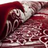 imageModefa Turkish Islamic Prayer Rug  Soft Velvet Janamaz Praying Carpet  Comfortable Muslim Praying Mat for Men ampamp Women  Ramadan or Eid Gift  Classic Elegant Swirl Red