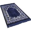 imageModefa Turkish Islamic Prayer Rug  Soft ampamp Plush Velvet Praying Carpet  Traditional Muslim Prayer Mat  Muslim Janamaz Sajada  Ramadan or Eid Gift  Kufi Prayer Cap  Floral Ipek BlueBlue Vine