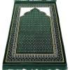 imageModefa Turkish Islamic Prayer Rug  Thin ampamp Lightweight Velvet Praying Carpet  Soft Muslim Praying Mat Janamaz  Ramadan or Eid Gift for Men ampamp Women  with Car Hanger  Dancing Rose Vine RedGreen