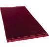 imageModefa Turkish Islamic Velvet Janamaz Prayer Rug  Prayer Mat Carpet for Men and Women  Traditional Muslim Sajadah  Ramadan or Eid Gift  Solid Simple RedRed