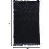imageModefa Turkish Islamic Velvet Janamaz Prayer Rug  Prayer Mat Carpet for Men and Women  Traditional Muslim Sajadah  Ramadan or Eid Gift  Solid Simple RedBlack