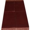 imageModefa Turkish Islamic Velvet Janamaz Prayer Rug  Prayer Mat Carpet for Men and Women  Traditional Muslim Sajadah  Ramadan or Eid Gift  Solid Simple RedRose Pink