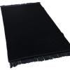 imageModefa Turkish Islamic Velvet Janamaz Prayer Rug  Prayer Mat Carpet for Men and Women  Traditional Muslim Sajadah  Ramadan or Eid Gift  Solid Simple RedBlack