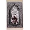 imageModefa Turkish Islamic Velvet Prayer Rug  Prayer Mat Carpet for Men and Women  Traditional Muslim Janamaz Sajada  Ramadan or Eid Gift  with Car Hanger  Luxury Winter Rose HazelnutCreamBlack  Pink