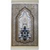 imageModefa Turkish Islamic Velvet Prayer Rug  Prayer Mat Carpet for Men and Women  Traditional Muslim Janamaz Sajada  Ramadan or Eid Gift  with Car Hanger  Luxury Winter Rose HazelnutCreamBrown  Blue
