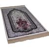 imageModefa Turkish Islamic Velvet Prayer Rug  Prayer Mat Carpet for Men and Women  Traditional Muslim Janamaz Sajada  Ramadan or Eid Gift  with Car Hanger  Luxury Winter Rose HazelnutCreamBlack  Pink