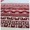 imageModefa Turkish Islamic Velvet Prayer Rug  Soft Plush Praying Carpet for Men and Women  Traditional Muslim Janamaz Sajada with Geometric Patterns  Ramadan or Eid Gift  Royal Mihrab RedRed