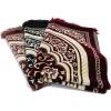imageModefa Turkish Islamic Velvet Prayer Rug  Thick ampamp Wide Soft Praying Carpet for Men ampamp Women  Large Prayer Mat  Eid ampamp Ramadan Gift  with Kufi Cap Beads ampamp Car Hanger  Double Plush Floral RedFloral Arch  Black