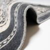 imageModefa Turkish Islamic Velvet Prayer Rug  Thick ampamp Wide Soft Praying Carpet for Men ampamp Women  Large Prayer Mat  Eid ampamp Ramadan Gift  with Kufi Cap Beads ampamp Car Hanger  Double Plush Floral RedFloral Arch  Grey