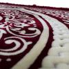 imageModefa Turkish Islamic Velvet Prayer Rug  Thick ampamp Wide Soft Praying Carpet for Men ampamp Women  Large Prayer Mat  Eid ampamp Ramadan Gift  with Kufi Cap Beads ampamp Car Hanger  Double Plush Floral RedFloral Arch  Red