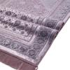 imageModefa Velvet Prayer Rug  Soft Plush Turkish Janamaz Sajada Carpet for Men and Women  Plain Solid Prayer Mat Ramadan Eid Gift  with Prayer Beads  Luxury Floral Stamp RedLilac