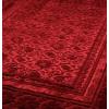 imageModefa Velvet Prayer Rug  Soft Plush Turkish Janamaz Sajada Carpet for Men and Women  Plain Solid Prayer Mat Ramadan Eid Gift  with Prayer Beads  Luxury Floral Stamp RedRed