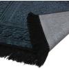 imageModefa Velvet Prayer Rug  Soft Plush Turkish Janamaz Sajada Carpet for Men and Women  Plain Solid Prayer Mat Ramadan Eid Gift  with Prayer Beads  Luxury Floral Stamp RedBlack