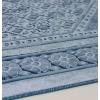 imageModefa Velvet Prayer Rug  Soft Plush Turkish Janamaz Sajada Carpet for Men and Women  Plain Solid Prayer Mat Ramadan Eid Gift  with Prayer Beads  Luxury Floral Stamp RedSteel Blue