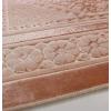 imageModefa Velvet Prayer Rug  Soft Plush Turkish Janamaz Sajada Carpet for Men and Women  Plain Solid Prayer Mat Ramadan Eid Gift  with Prayer Beads  Luxury Floral Stamp RedLight Pink