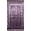 imageModefa Velvet Prayer Rug  Soft Plush Turkish Janamaz Sajada Carpet for Men and Women  Plain Solid Prayer Mat Ramadan Eid Gift  with Prayer Beads  Luxury Floral Stamp RedLilac