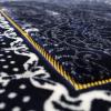 imageModefa Velvet Prayer Rug  with Car Hanger  Janamaz Sajjadah Musalla  Thick Plush Wide  Topkapi RedBlue