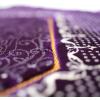 imageModefa Velvet Prayer Rug  with Car Hanger  Janamaz Sajjadah Musalla  Thick Plush Wide  Topkapi RedPurple