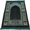 imageModefa Islamic Prayer Rug  Double Plush Large ampamp Wide Velvet Carpet  Traditional Muslim Janamaz Sajada  Thick Turkish Prayer Mat for Men ampamp Women Ramadan or Eid Gift  Floral Mihrab GreenFloral Mihrab Green