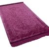 imageModefa Luxury Velvet Prayer Rug with Prayer Beads  Soft Elegant Muslim Turkish Janamaz Sajada Carpet for Men and Women  Plain Solid Prayer Mat Ramadan Eid Gift  Paisley Golden YellowHot Pink