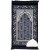 imageModefa Turkish Islamic Prayer Rug  Soft ampamp Plush Velvet Praying Carpet  Traditional Muslim Prayer Mat  Muslim Janamaz Sajada  Ramadan or Eid Gift  Kufi Prayer Cap  Floral Ipek BlueBlue