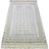 imageModefa Velvet Prayer Rug  Soft Plush Turkish Janamaz Sajada Carpet for Men and Women  Plain Solid Prayer Mat Ramadan Eid Gift  with Prayer Beads  Luxury Floral Stamp RedIvory
