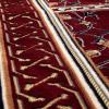 imageModefa Turkish Islamic Prayer Rug  Multi Person Janamaz Sajada for Family or Large Gathering ampamp Group Praying Carpet  Wide Plush Velvet Praying Mat Mihrab Red  5 PersonLong 5 Person Red