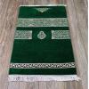 imageModefa Turkish Islamic Prayer Rug  Foldable Orthopedic Foam Prayer Mat Janamaz  Thick ampamp Comfortable Padded Muslim Praying Mat for Men ampamp Women  Ramadan or Eid Gift  Luxury Meccan BlackOlive Green