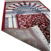 imageModefa Velvet Prayer Rug  Soft Plush Janamaz for Men Women Ramadan Eid Gift with Miswak Kufi Tesbih Thick Kilim Style Turkish Carpet Musallah Sajadah Mihrab RedRed