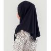 imageModefa Islamic Girl Child Practical Amira Hijab Two Piece Muslim Scarf ampamp Bonnet  Instant Easy HijabBlack