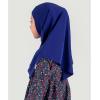 imageModefa Islamic Girl Child Practical Amira Hijab Two Piece Muslim Scarf ampamp Bonnet  Instant Easy HijabNavy Blue