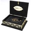 imageModefa Islamic Turkish Holy Quran in Arabic with Keepsake Velvet Gift Case ampamp Prayer Beads 429 GrayBlack