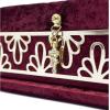 imageModefa Islamic Turkish Holy Quran in Arabic with Keepsake Velvet Gift Case ampamp Prayer Beads 429 GrayRed