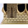 imageModefa Islamic Turkish Home Table Decor Kaba Replica Model Showpiece Eid Gift Gold with Car Hanger Gold LargeGold