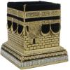 imageModefa Islamic Turkish Home Table Decor Kaba Replica Model Showpiece Eid Gift Gold with Car Hanger Gold LargeGold