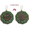 imageTurkish Islamic Ottoman DoubleSided Allah Muhammad Star Shaped Car Rear View Mirror Hanger Medallion Pendant Accessory SilverBlueGoldGreen