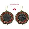 imageTurkish Islamic Ottoman DoubleSided Ayatul Kursi Nazar Dua Star Shaped Car Rear View Mirror Hanger Medallion Pendant Accessory GoldWhite 7cm 275inGoldRed