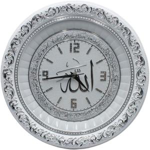 imageModefa Islamic Turkish Home Table Wall Decor Elegant Shelf Clock Eid Gift Allah ampamp Ayatul Kursi with Car Hanger BlackGoldWhiteSilver