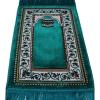 imageModefa Islamic Turkish Velvet Prayer Rug Small Child Toddler Namaz Sajjadah Janamaz KB TurquoiseTurquoise