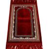 imageModefa Turkish Islamic Velvet Prayer Rug  Soft Small Child Praying Carpet  Muslim Janamaz Sajada for Kids ampamp Toddlers  Ramadan or Eid Gift for Boys ampamp Girls  Lattice RedRed
