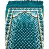 imageModefa Turkish Islamic Velvet Prayer Rug  Soft Small Child Praying Carpet  Muslim Janamaz Sajada for Kids ampamp Toddlers  Ramadan or Eid Gift for Boys ampamp Girls  Lattice RedTurquoise