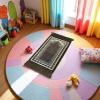 imageModefa Turkish Islamic Velvet Prayer Rug  Soft Small Child Praying Carpet  Muslim Janamaz Sajada for Kids ampamp Toddlers  Ramadan or Eid Gift for Boys ampamp Girls  Lattice RedLattice Brown