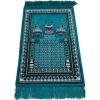 imageModefa Islamic Turkish Velvet Prayer Rug Small Child Toddler Namaz Sajjadah Janamaz KB TurquoiseTeal