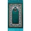 imageModefa Islamic Turkish Velvet Prayer Rug Small Child Toddler Namaz Sajjadah Janamaz KB TurquoiseTurquoise