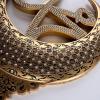 image:imageIslamic Wall Hanging Decor Housewarming Gift with Tassel  Allah and Muhammad Crescent Set  ESMA PearlGold