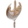 image:imageIslamic Wall Hanging Decor Housewarming Gift with Tassel  Allah and Muhammad Crescent Set  ESMA PearlPearl