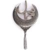 image:imageIslamic Wall Hanging Decor Housewarming Gift with Tassel  Allah and Muhammad Crescent Set  ESMA PearlSilver