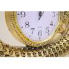 image:imageModefa Islamic Turkish Decor Elegant Table Shelf Clock Waw Tulip with 99 Names of Allah Gold