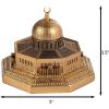 image:imageModefa Islamic Turkish Home Decor Showpiece Gift Al Aqsa Mosque Dome of The Rock Jerusalem Replica Gold  Medium 6in x 65inGold  Small 35in X 51in