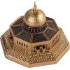 image:imageModefa Islamic Turkish Home Decor Showpiece Gift Al Aqsa Mosque Dome of The Rock Jerusalem Replica Gold  Medium 6in x 65inGold  Small 35in X 51in